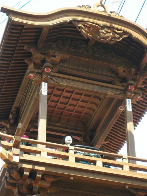 東瀛留學日記之犬山祭(2008.4.5):第一層是からくり（人偶）
