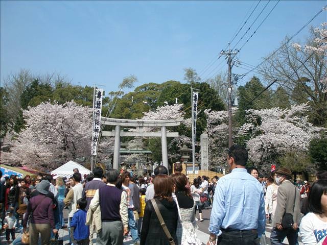 東瀛留學日記之犬山祭(2008.4.5):前往犬山神社。