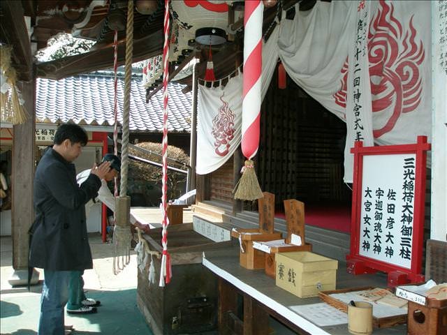 東瀛留學日記之犬山祭(2008.4.5):拜拜
