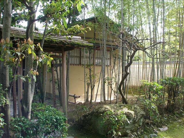 東瀛留學日記之犬山祭(2008.4.5):竹林裡的日本茶室建築