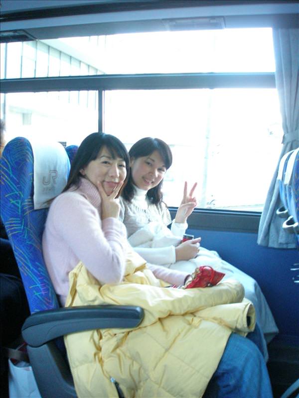東瀛留學日記之童話世界篇(2008.1):巴士裡（我跟莊小魚）