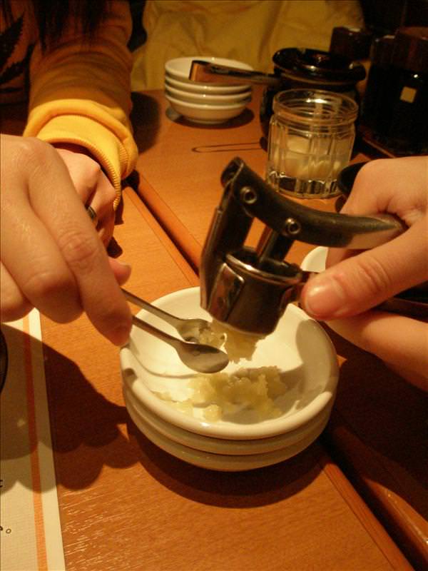 東瀛留學日記之童話世界篇(2008.1):擠出一點點蒜泥