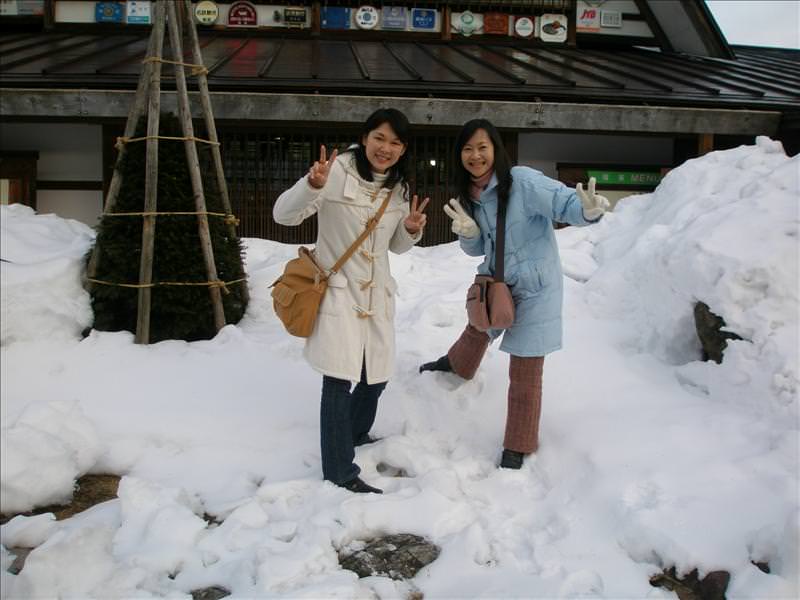 東瀛留學日記之童話世界篇(2008.1):一群沒看過雪的鄉巴佬