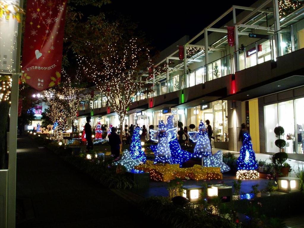 東瀛留學日記之節日篇:藍色的聖誕樹