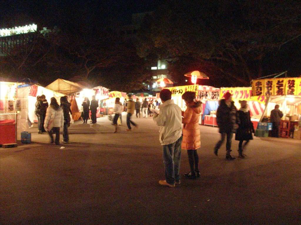 東瀛留學日記之節日篇:很多「屋台」（路邊攤）