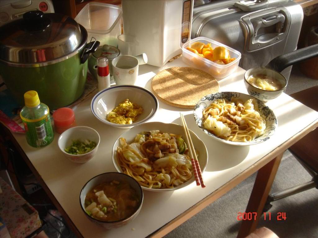 東瀛留學日記之居家篇:用剩下的食材七拼八湊出來的料理