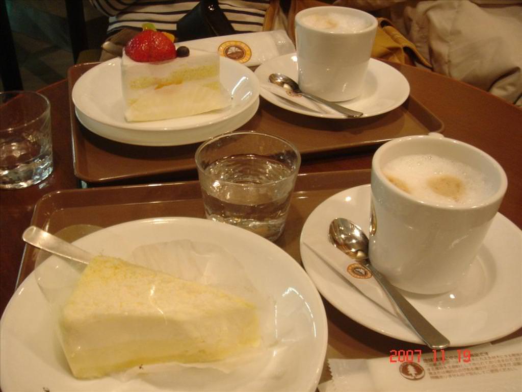 東瀛留學日記之吃喝玩樂篇(2007.11):吃完午餐開始下午茶時間