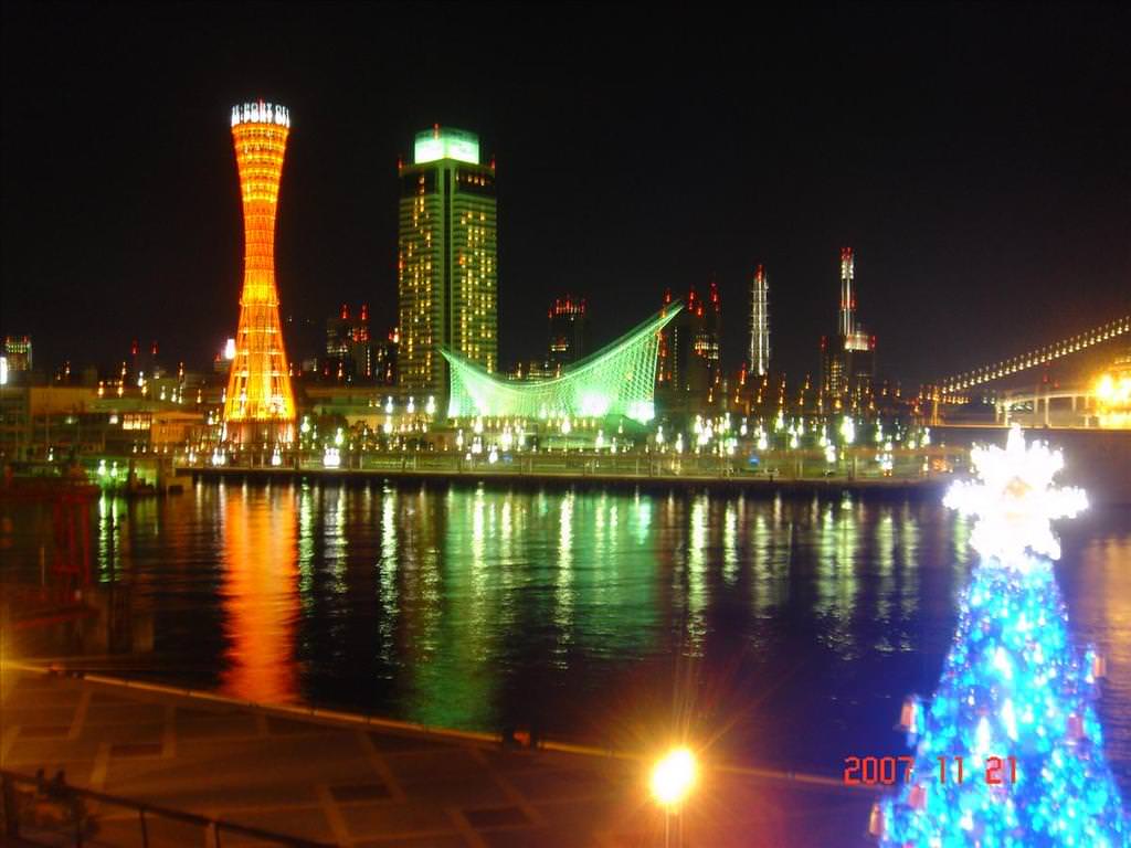 東瀛留學日記之吃喝玩樂篇(2007.11):有點像香港夜景哩...