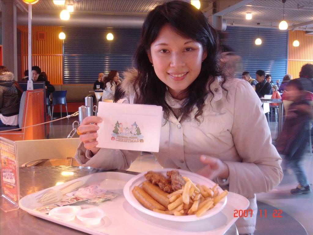 東瀛留學日記之吃喝玩樂篇(2007.11):在園內餐廳用餐
