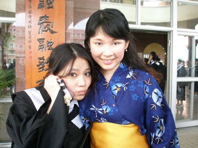2007.6.16 請微笑地說再見:與韋儀。