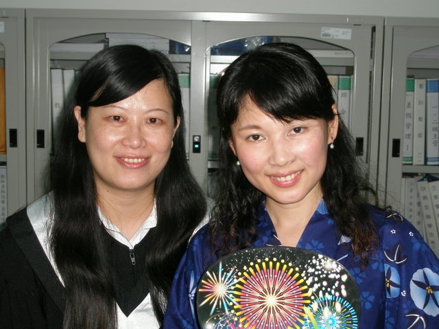 2007.6.16 請微笑地說再見:麗筠，恭喜你畢業了...